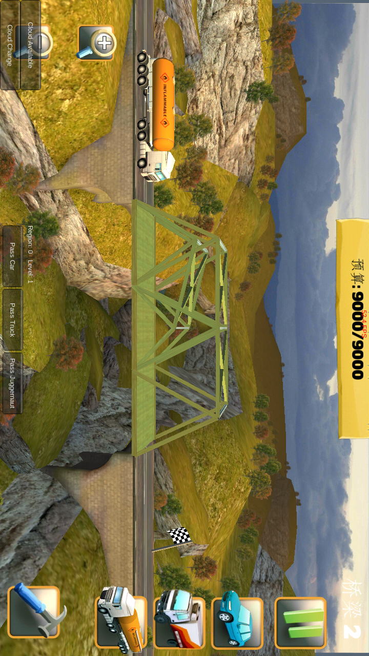 Bridge Constructor(Unlimited Currency) Game screenshot  5