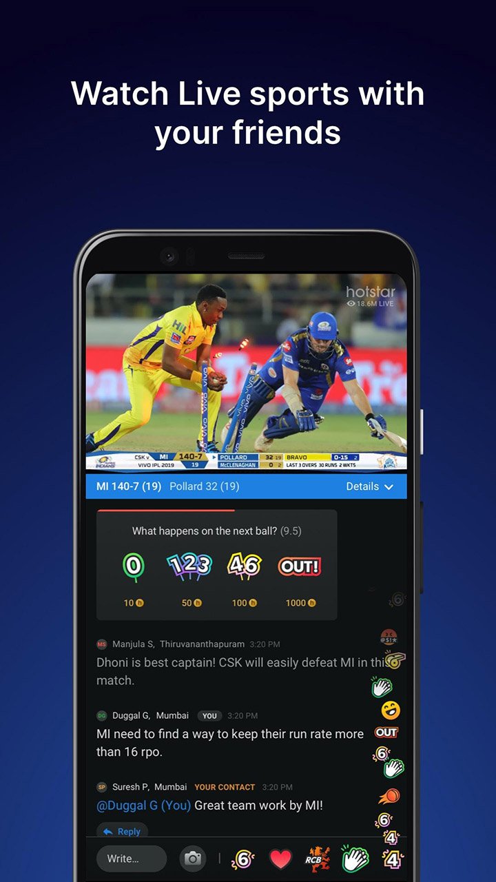 Hotstar - Indian Movies, TV Shows, Live Cricket