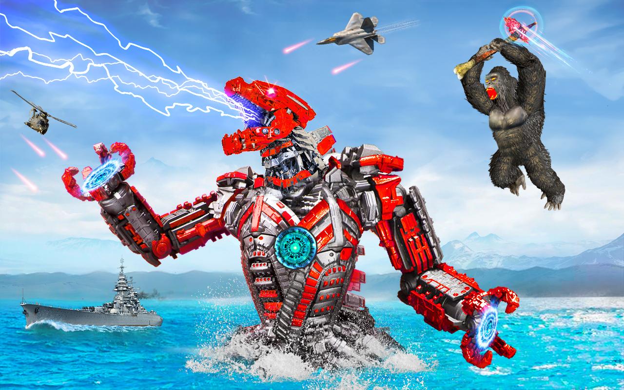 King Kong Attack Godzilla Game_playmods.net