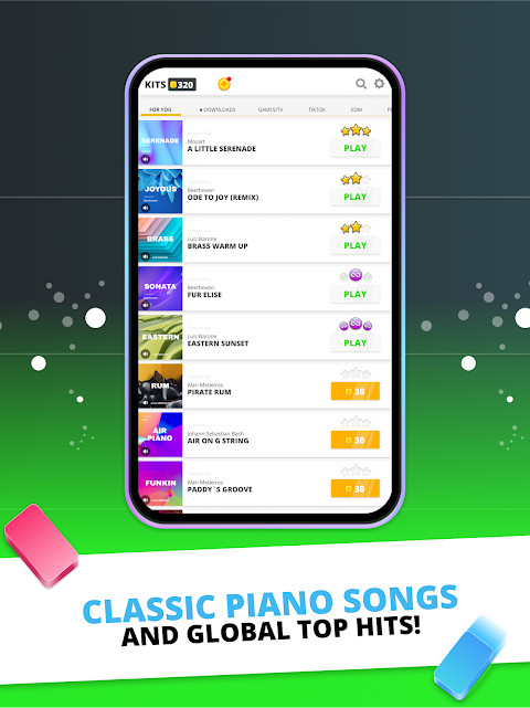 Infinite Tiles: EDM & Piano_playmods.games