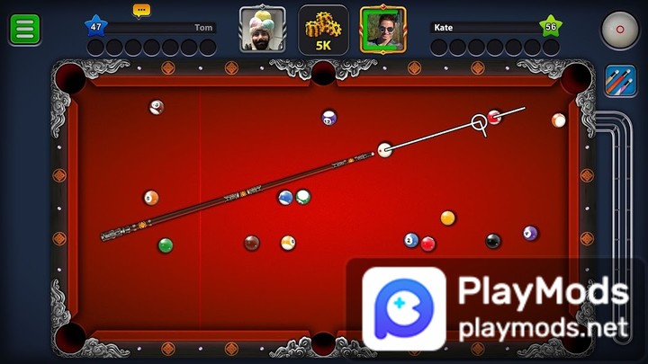 8 Ball Pool(Modify the auxiliary play) screenshot image 2_playmods.games