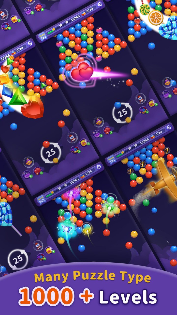 Bubble Shooter Puzzle Kingdom_playmods.games