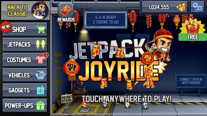 Jetpack Joyride - جتبك جيوريد(قائمة وزارة الدفاع) screenshot image 1