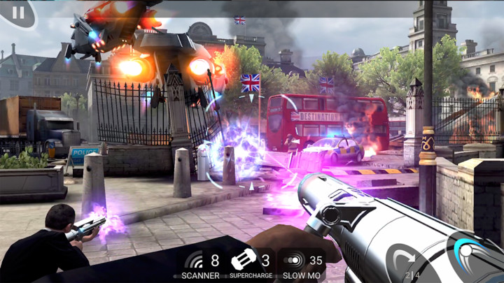 MIB: Galaxy Defenders Free 3D Alien Gun Shooter(عصري) screenshot image 3