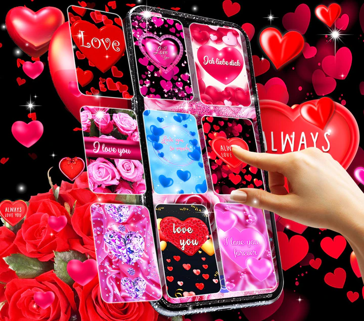 Download I love you live wallpaper MOD APK  for Android