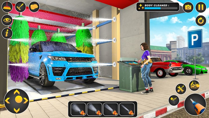 Power Gun: Car Wash Game_playmod.games