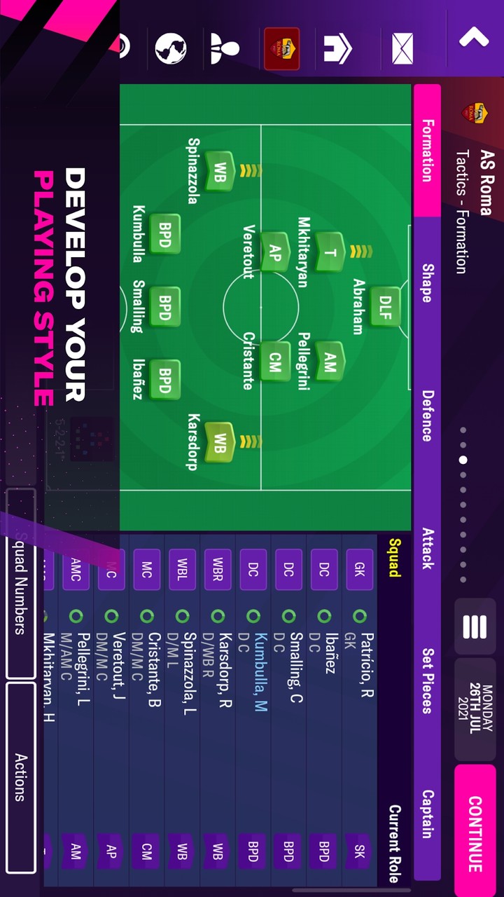 Football Manager 2022 Mobile(Tải xuống miễn phí) screenshot image 2 Ảnh chụp màn hình trò chơi