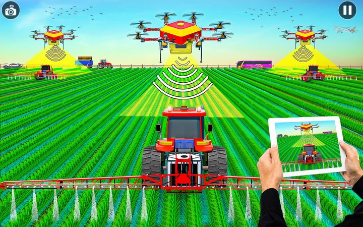 Big Tractor Farming Simulator Ảnh chụp màn hình trò chơi