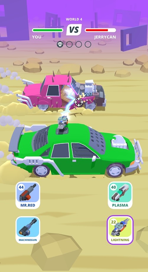 Desert Riders - Car Battle Game screenshot
