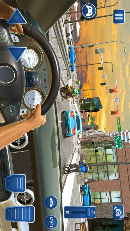 Car Driving School Simulator 2021: New Car Games(Large gold coins) screenshot