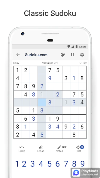 Descargar Sudoku.com - Sudoku clásico MOD APK v4.10.0 (Sin para Android