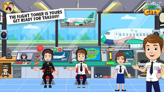 My City  Airport(Paid games free) screenshot image 6_playmod.games