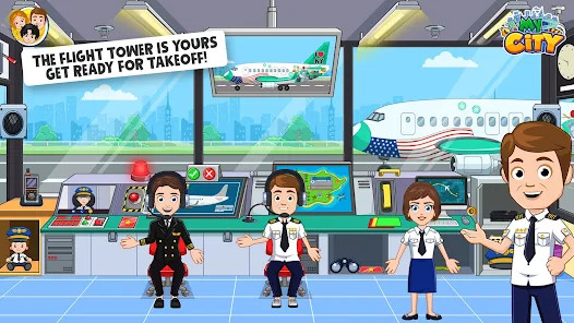 My City  Airport(Paid games free) screenshot image 6_modkill.com