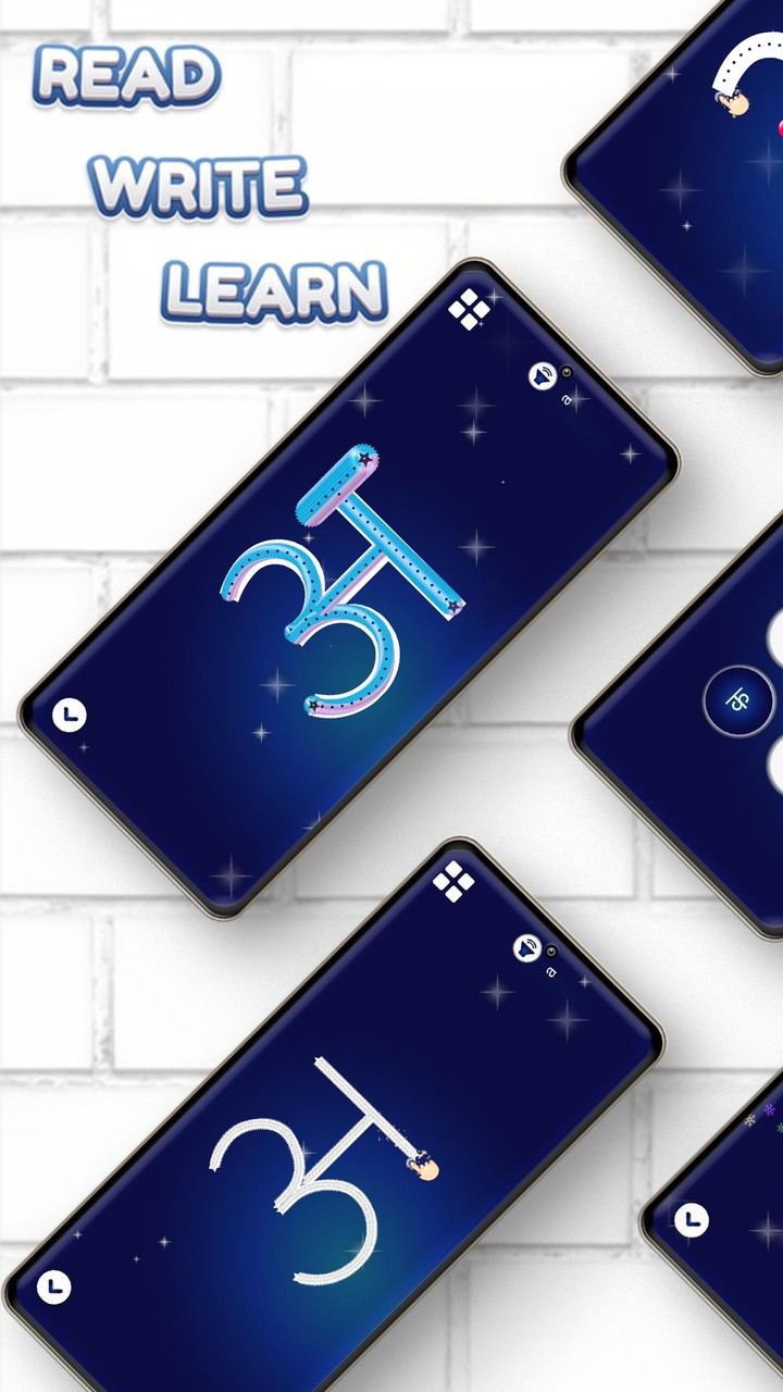 Hindi Alphabet Writing App‏