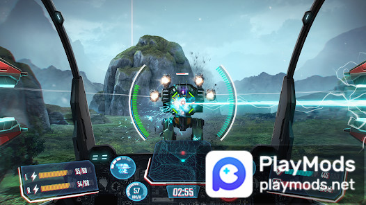 Robot Warfare: Mech Battle 3D PvP FPS(Mod Menu) screenshot image 5_playmod.games