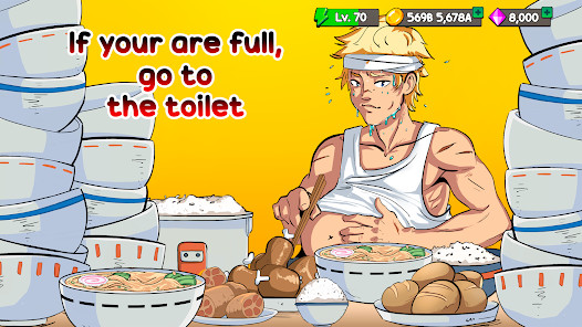 Food Fighter Clicker - Game Ăn(Hướng tới Menu) screenshot image 5 Ảnh chụp màn hình trò chơi