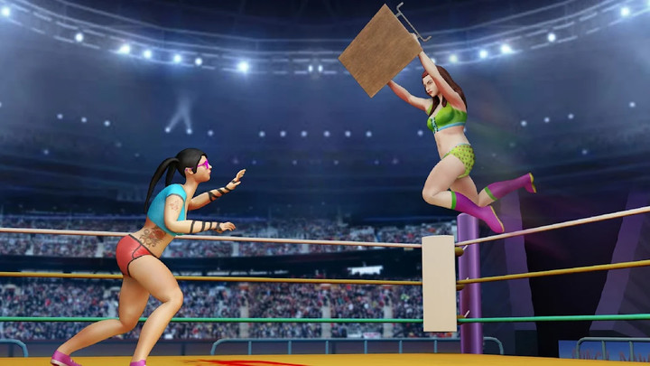 Bad Women Wrestling Game(tiền không giới hạn) screenshot image 5 Ảnh chụp màn hình trò chơi