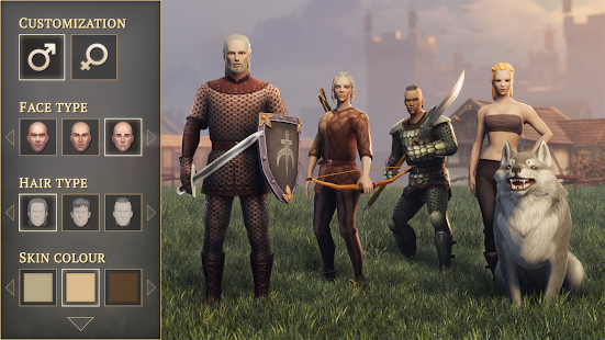 Grim Soul: Dark Fantasy Survival(MOD Menu) Game screenshot  1