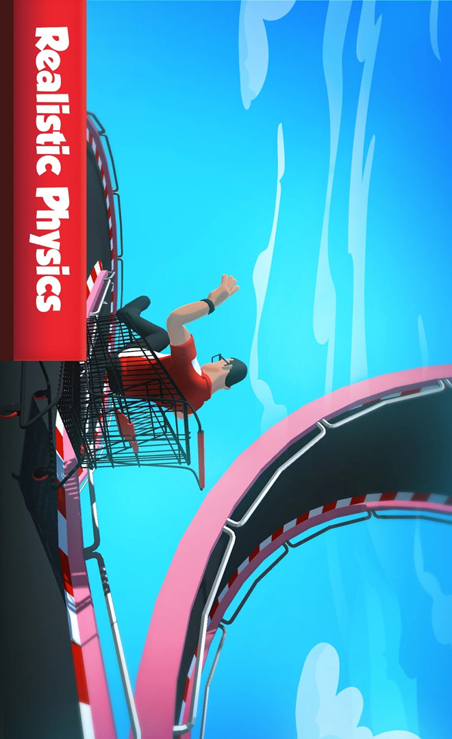 Trolley Racing : Fun Cart Racing game(Unlimited Money) screenshot