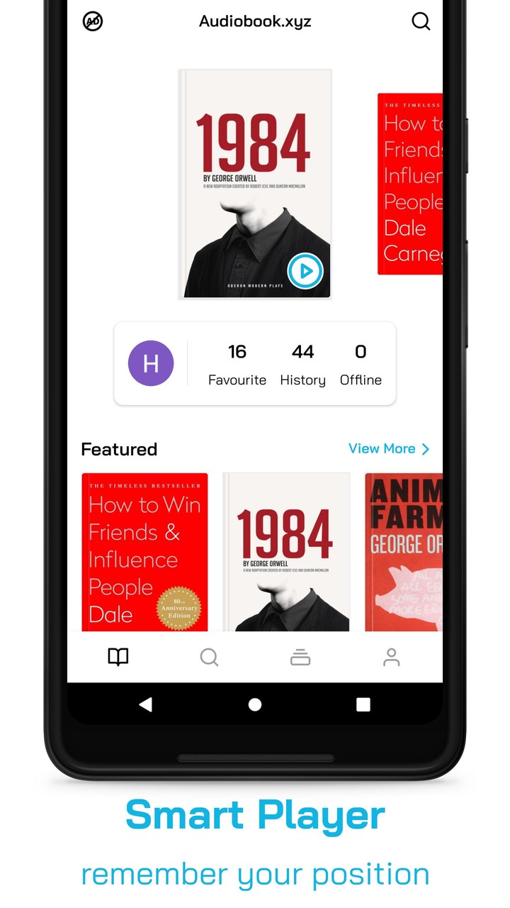 AudioAZ.com - audiobooks app