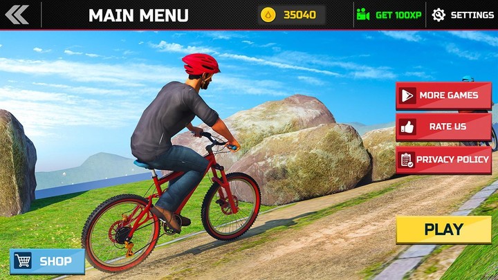 خارج المسار دراجة BMX يركب