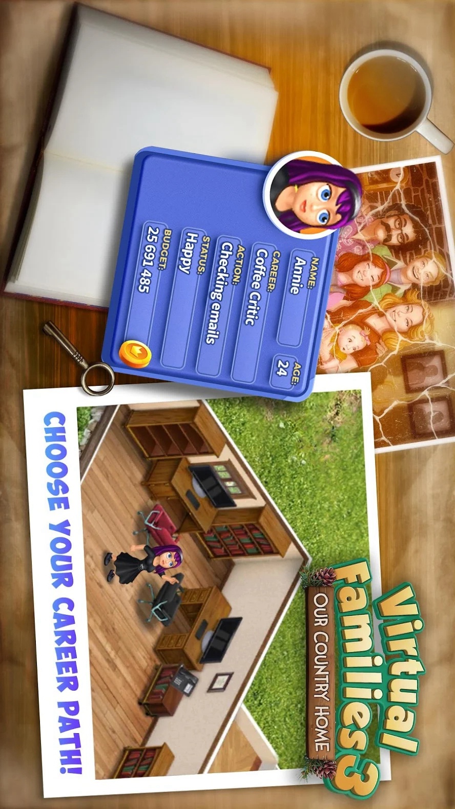Virtual Families 3(Unlimited Coins)