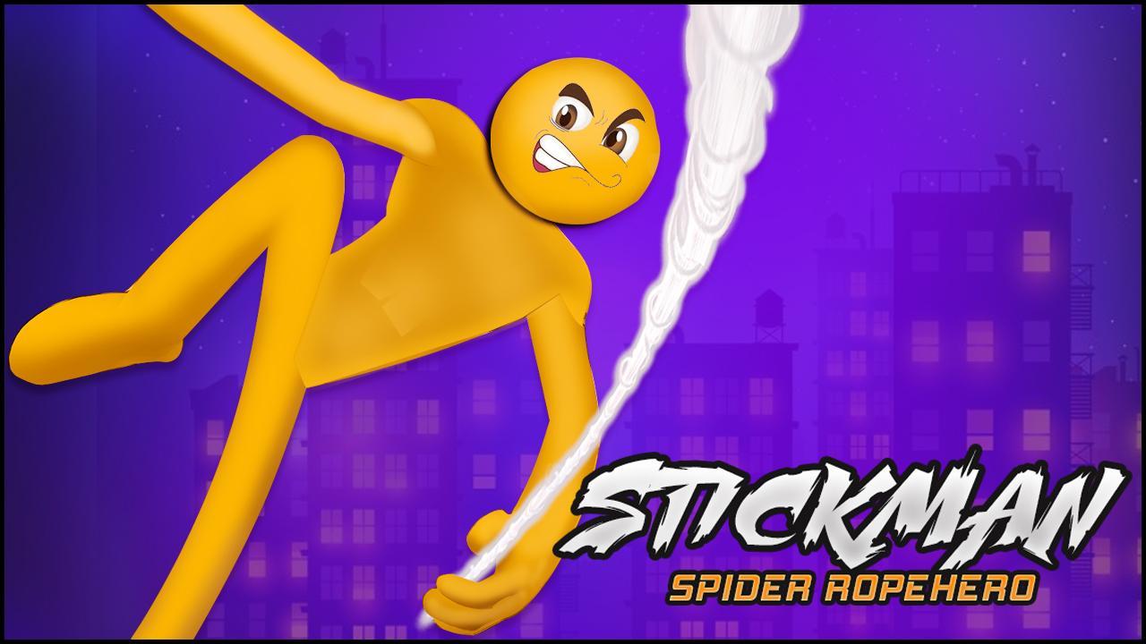 Stickman Spider stick Hero : Vice City Stick fight_playmods.net