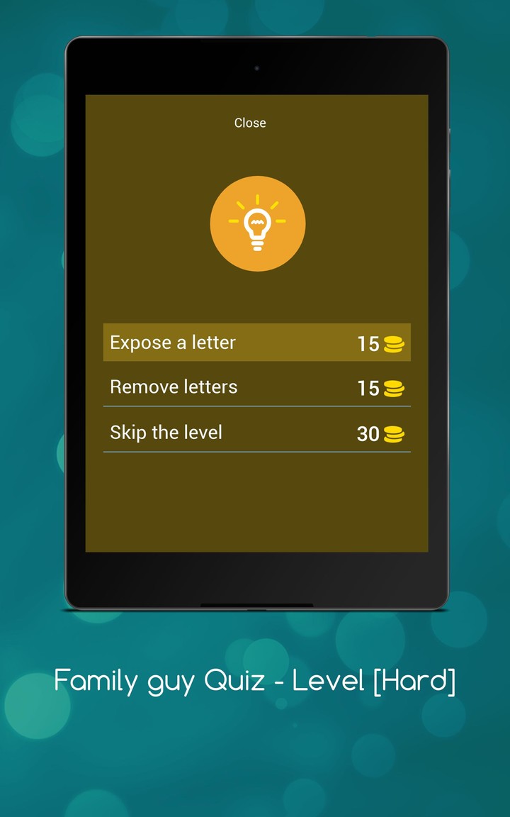 Family guy Quiz - Level [Hard]‏