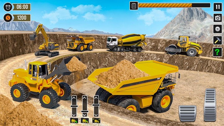 Grand Sand Excavator Simulator Ảnh chụp màn hình trò chơi