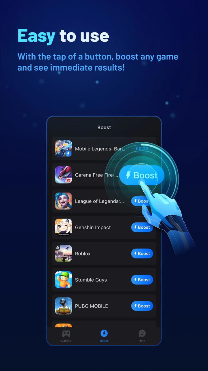 Download GearUP Game Booster: Lower Lag APK v1.1.0.1128 For Android