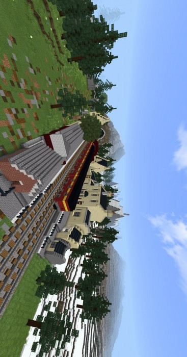 Minecraft(Hogwarts map and little nightmare mod)(free download) screenshot image 1_playmods.net