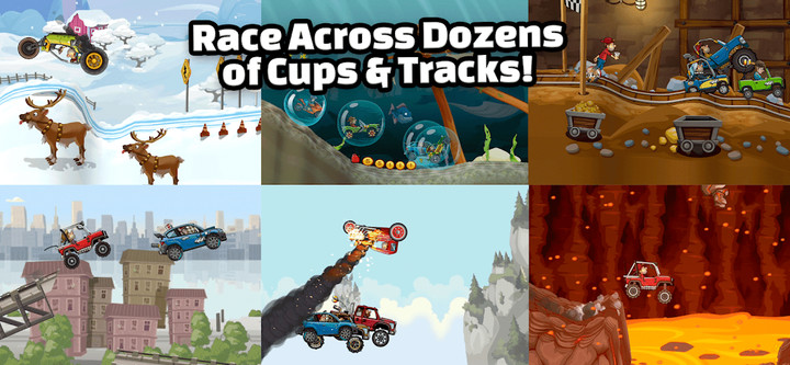 Hill Climb Racing 2(Unlimited Gold) screenshot image 2_playmods.games