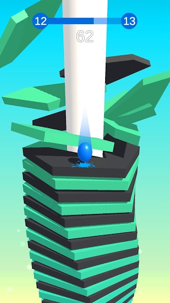 Stack Ball - Crash Platforms(unlock all skins) screenshot image 5_playmods.net