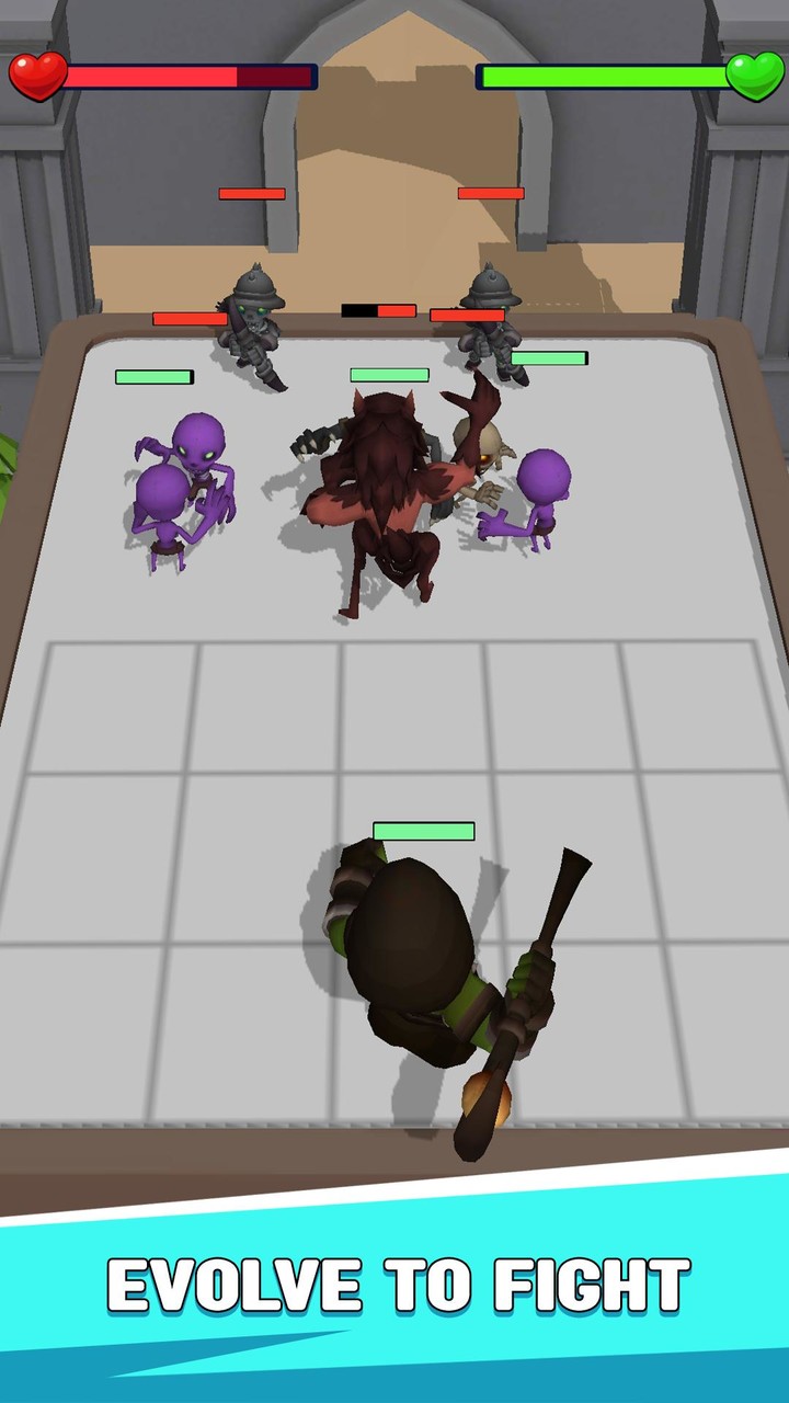 Merge monster: survival zombie‏