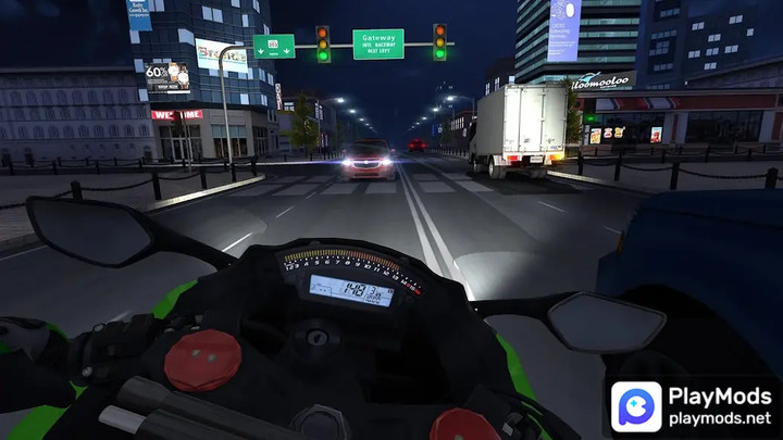 Traffic Rider(Unlimited Money) screenshot image 3_playmod.games
