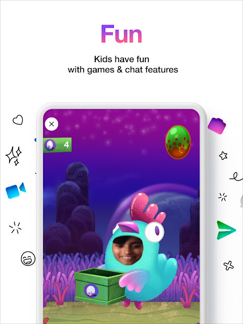 Messenger Kids – The Messaging App for Kids_modkill.com