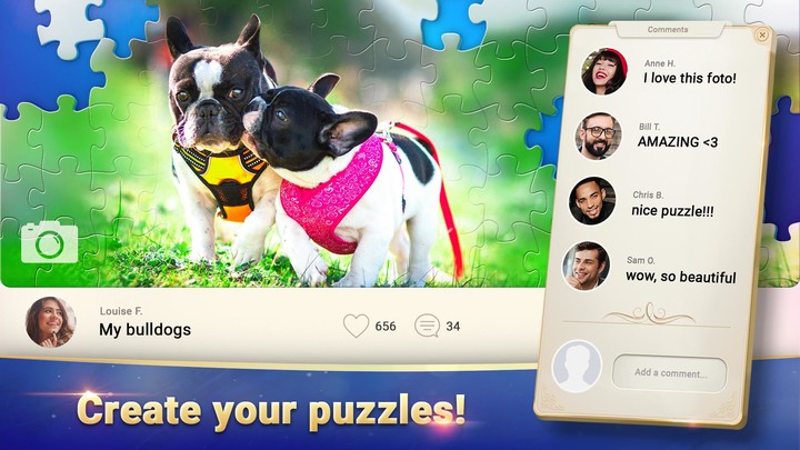 Magic Jigsaw Puzzles - Game HD_playmods.games