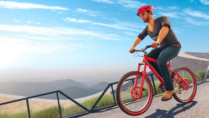 خارج المسار دراجة BMX يركب