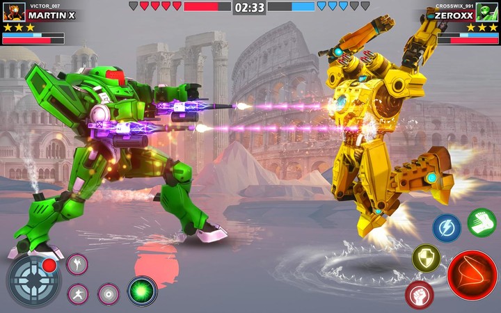 Robot Kung Fu Fighting Games Ảnh chụp màn hình trò chơi