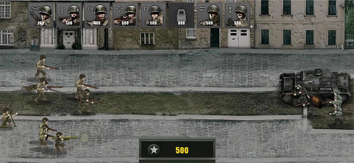 Warfare War Troops(tiền không giới hạn) screenshot image 2 Ảnh chụp màn hình trò chơi