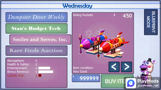 FNaF 6: Pizzeria Simulator(Unlock All) screenshot image 4_modkill.com