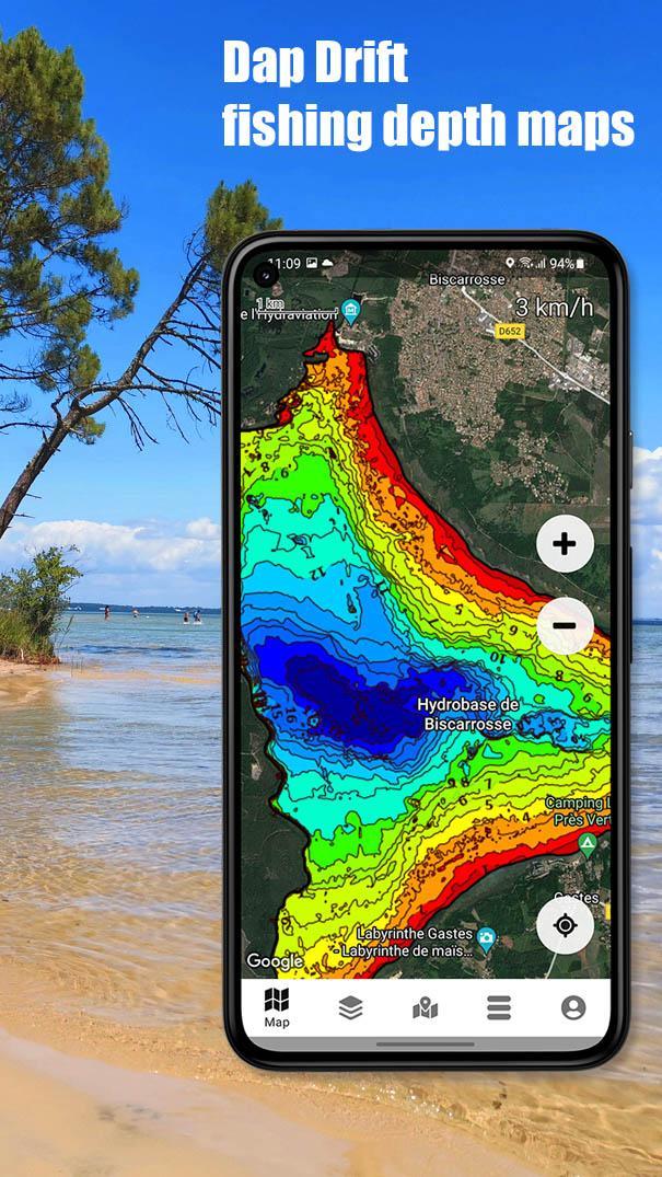 Dap Drift - fishing depth maps_modkill.com