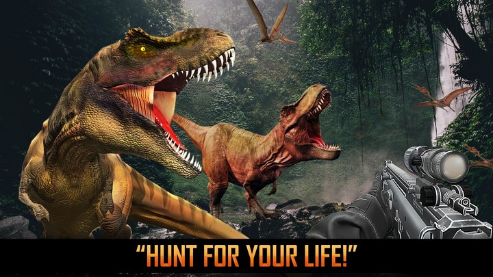 ألعاب الرماية ديناصور حقيقية
