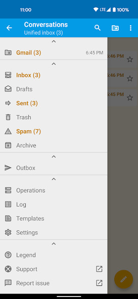 FairEmail, privacy aware email(Pro) screenshot image 2