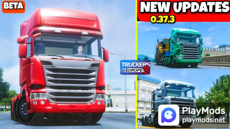 Atualização, Truck Simulator Europe 3