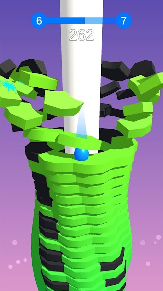 Stack Ball - Crash Platforms(unlock all skins) screenshot image 3_playmods.net