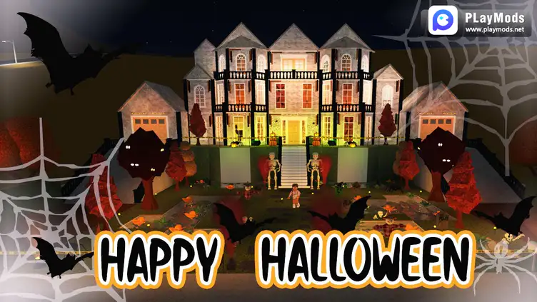 How To Open Haunted Mansion In Bloxburg Halloween Event - GINX TV