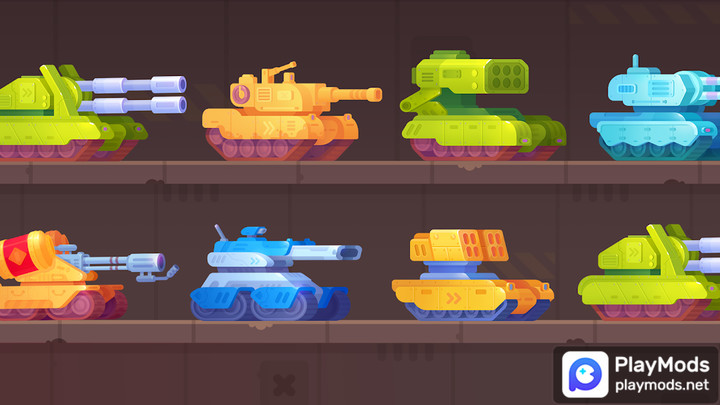 Tank Stars(Unlimited currency) screenshot image 1_playmod.games