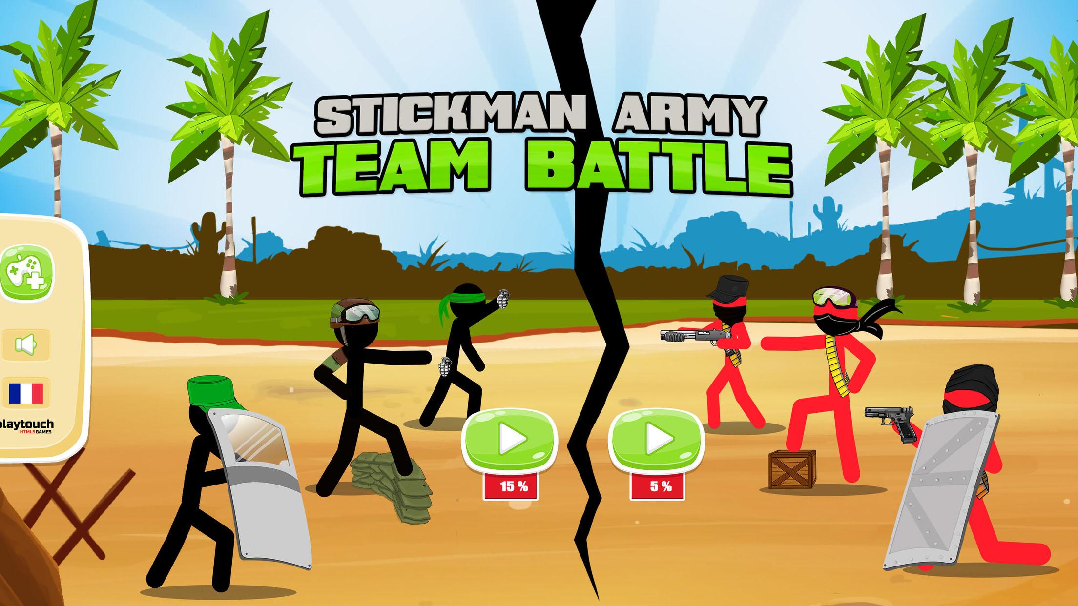 Stickman Army : Team Battle_playmods.net