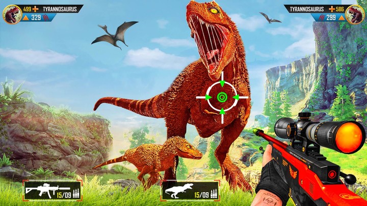 Wild Dino Hunting Gun Games Ảnh chụp màn hình trò chơi
